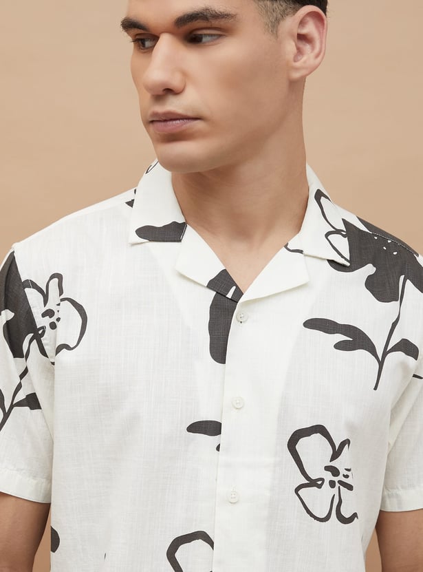 CODE UNWIND Printed Regular Fit Shirt
