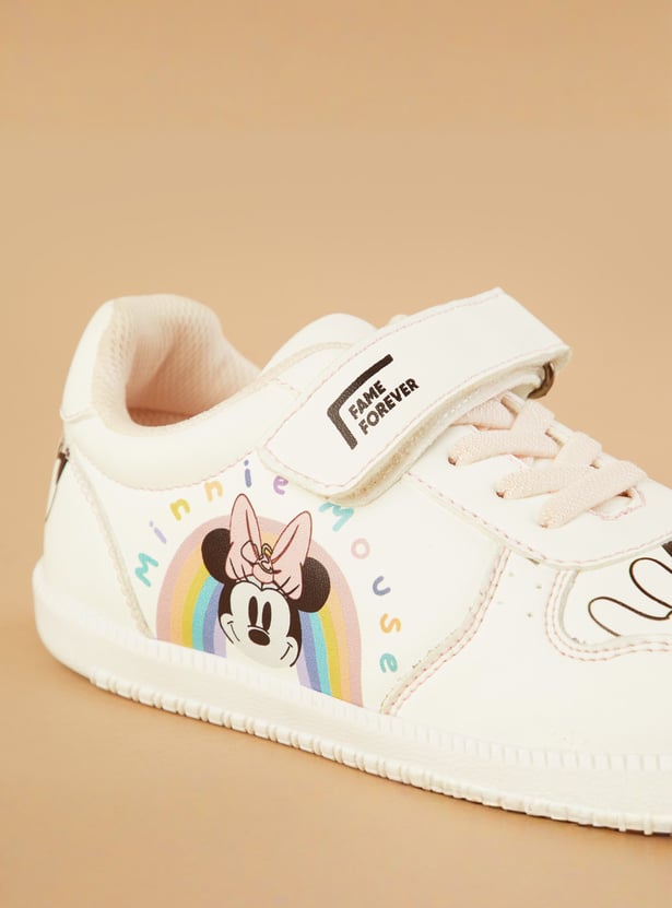 FAME FOREVER Girls Girls Minnie Mouse Print Shoes