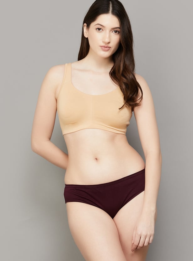 ENAMOR Low Impact Non-Padded Sports Bra - Pack of 2