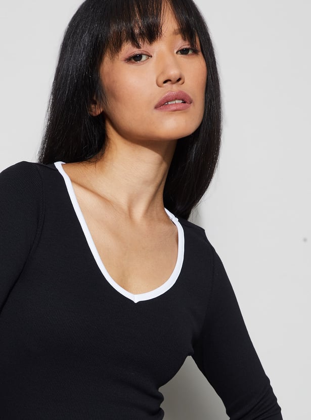 GINGER Ribbed Top