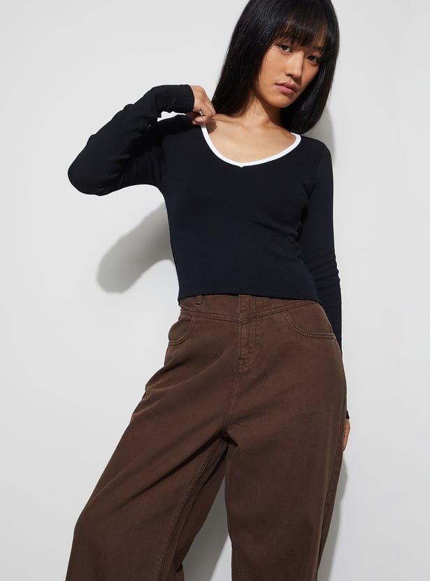 GINGER Ribbed Top