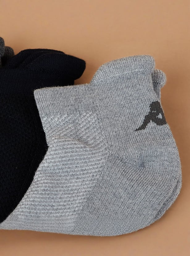 KAPPA Patterned Ankle-Length Socks - Pack of 3