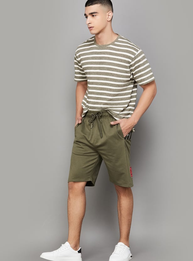 FREE AUTHORITY Solid Regular Fit Shorts