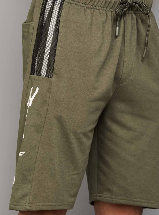 FREE AUTHORITY Solid Regular Fit Shorts