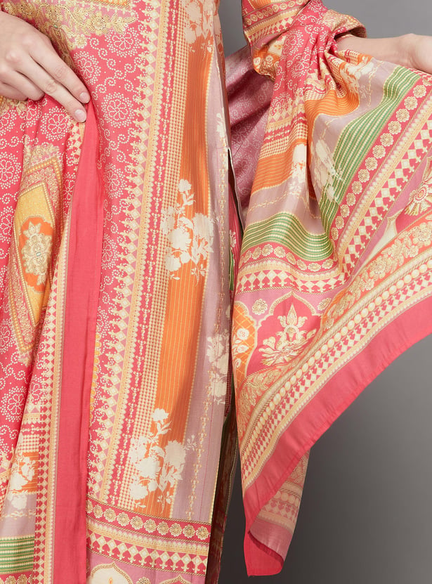 LIBAS Printed Straight Kurta Set