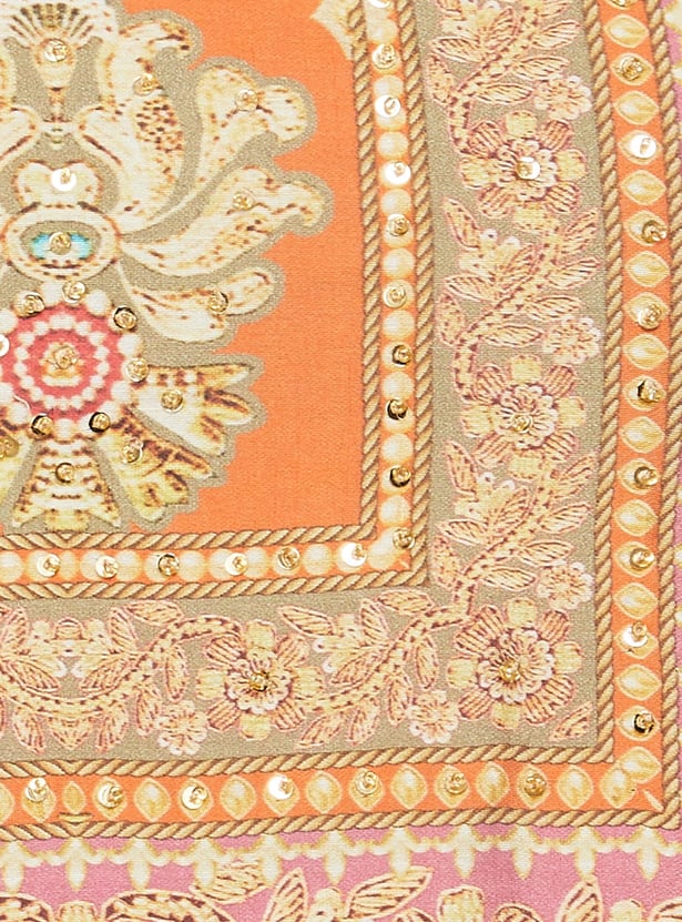 LIBAS Printed Straight Kurta Set