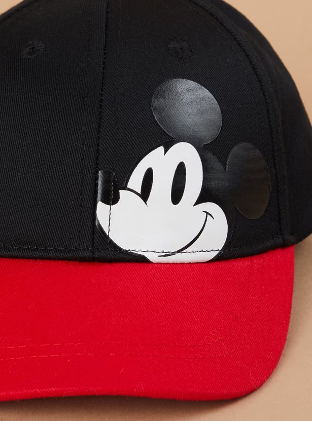 FAME FOREVER Mickey Mouse Print Cap