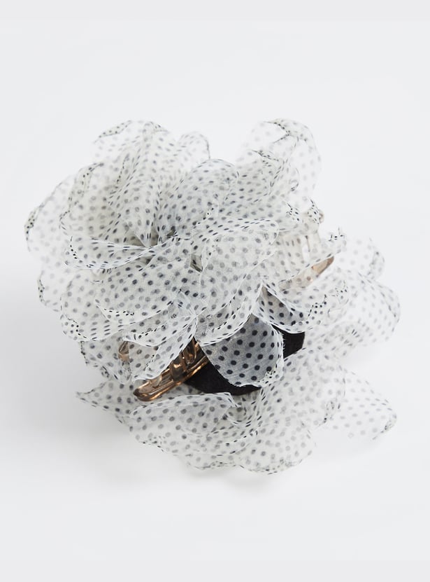 FAME FOREVER Flower Detail Hair Clutcher