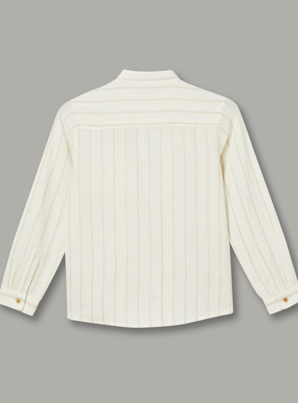 FAME FOREVER Boys Striped Shirt