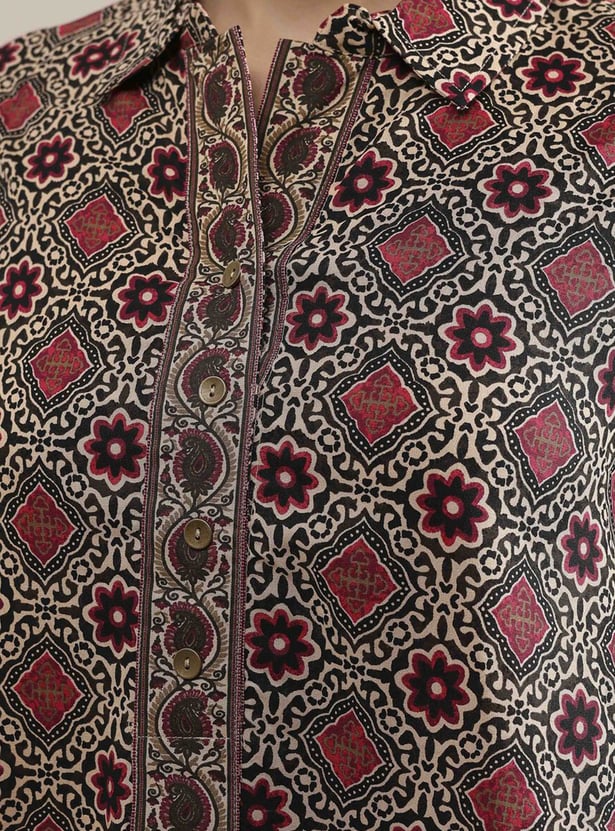 BIBA Printed A-line Tunic