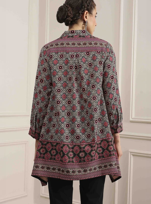 BIBA Printed A-line Tunic
