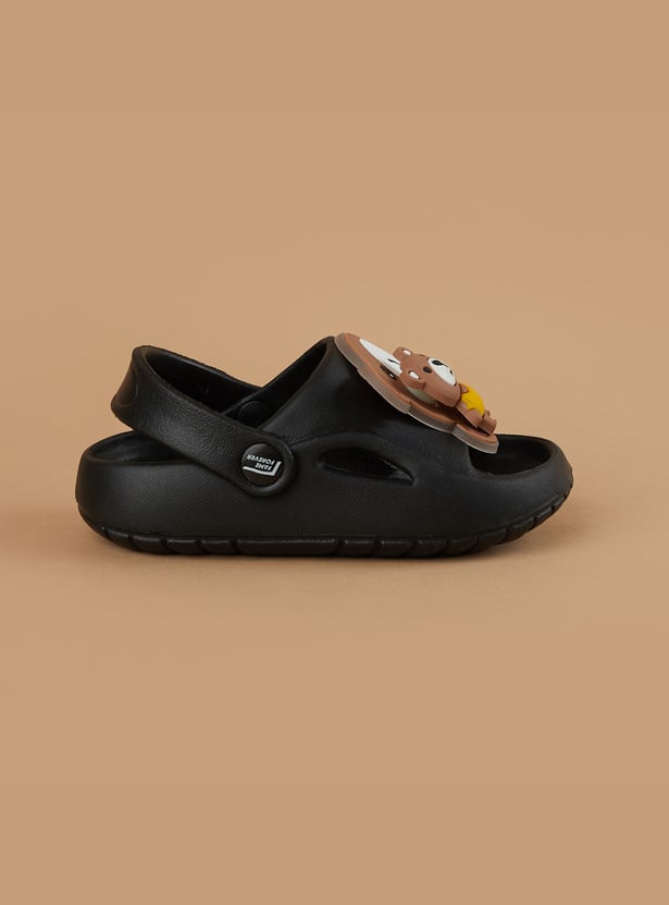 FAME FOREVER Boys Boys Charm Detail Sandals