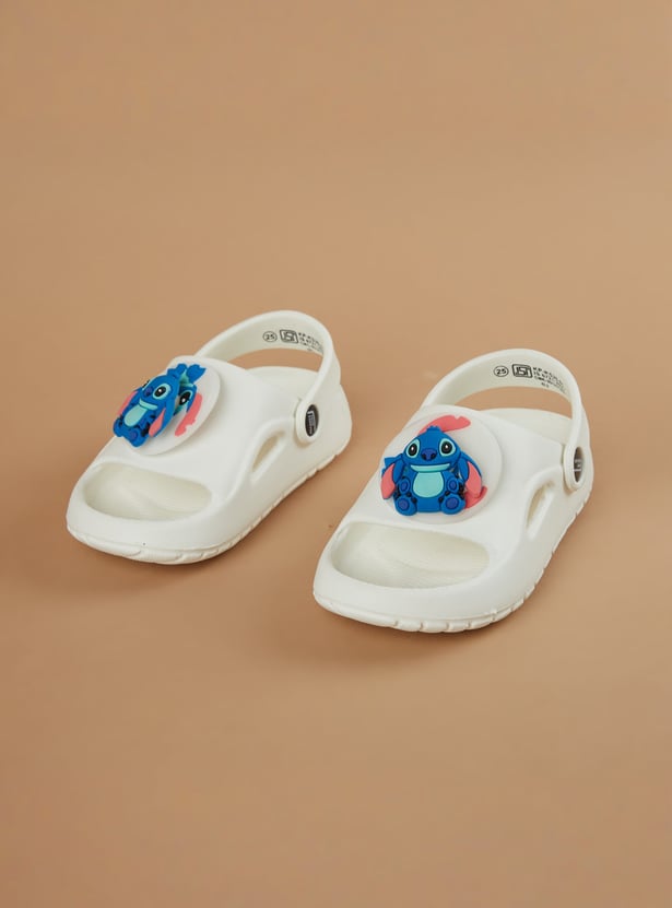 FAME FOREVER Girls Appliqued Clogs
