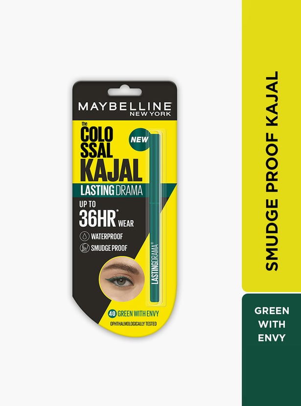 MAYBELLINE NEW YORK Colossal Lasting Drama Kajal - 40 Green With Envy - 0.31g