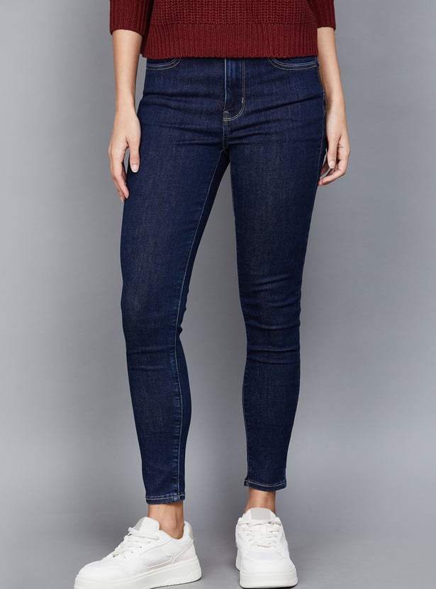 AMERICAN EAGLE Washed Skinny Fit Jeans