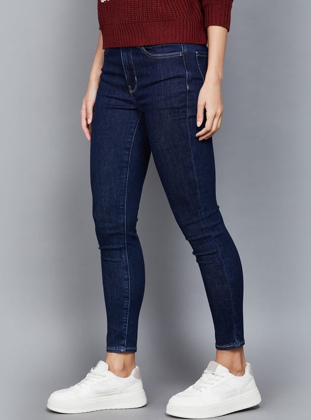 AMERICAN EAGLE Washed Skinny Fit Jeans