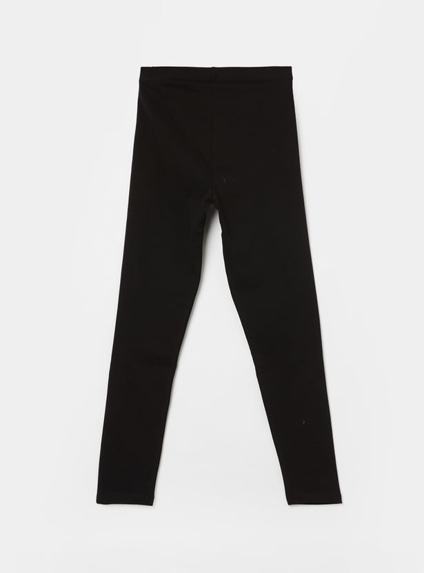 FAME FOREVER Girls Typographic Print Leggings