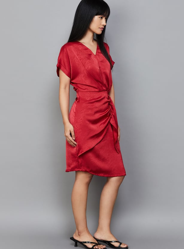 AND Textured Sheath Dress