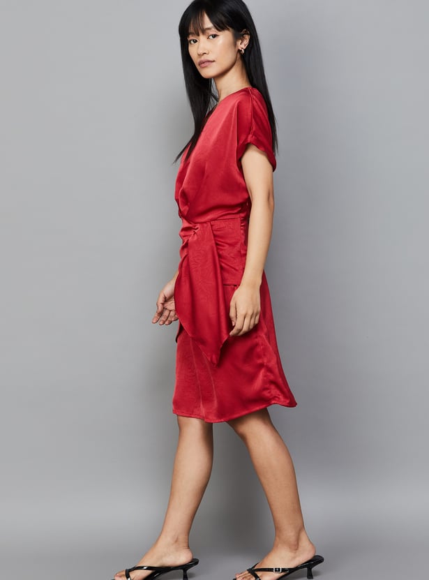 AND Textured Sheath Dress