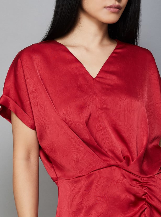 AND Textured Sheath Dress