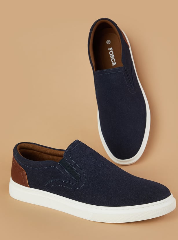 FORCA Textured Slip-On Sneakers
