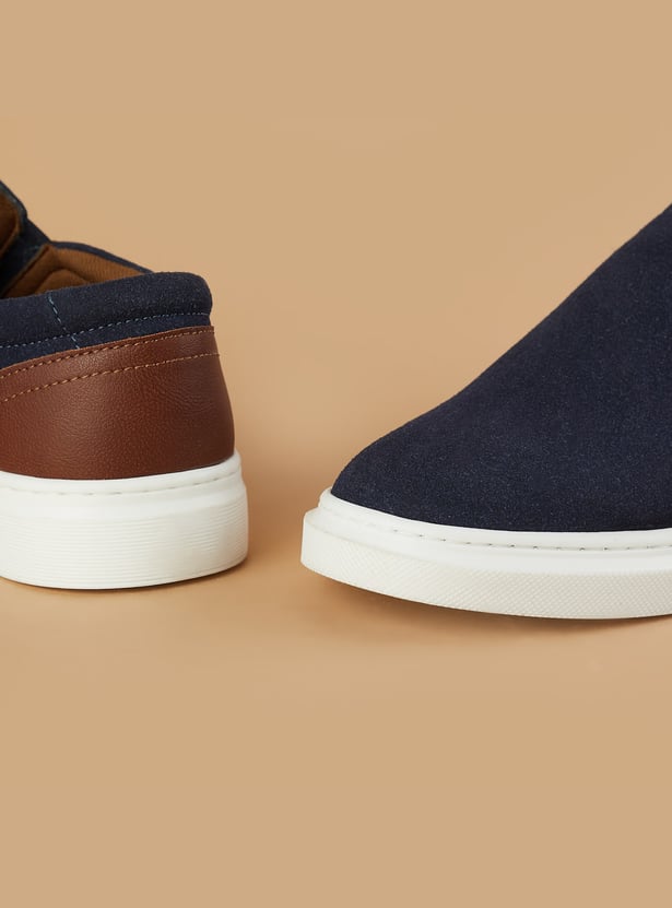 FORCA Textured Slip-On Sneakers