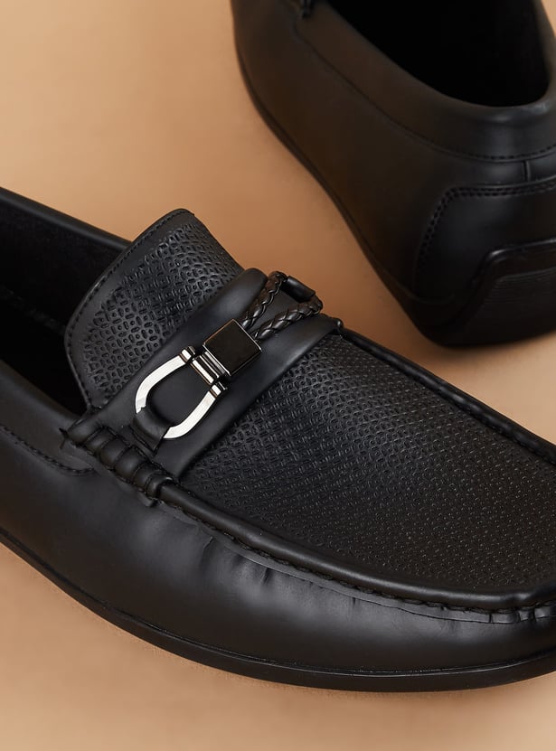 CODE Textured Loafers