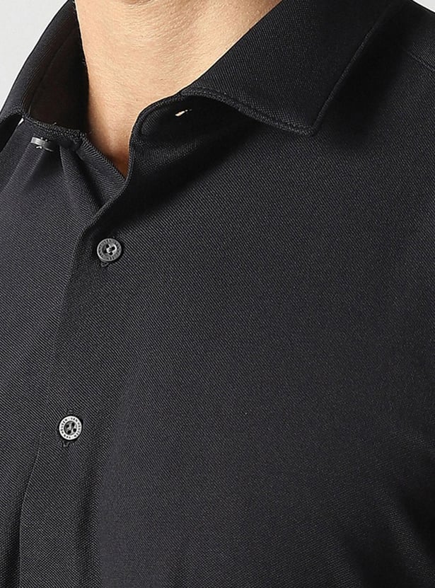 VAN HEUSEN Solid Slim Fit Formal Shirt
