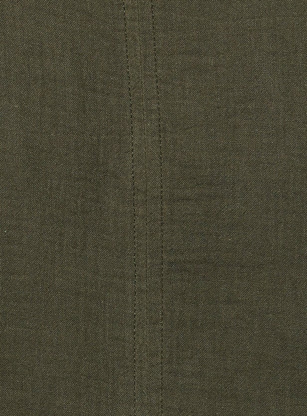 INDIAN TERRAIN Solid Chiseled Shirt (Regular)