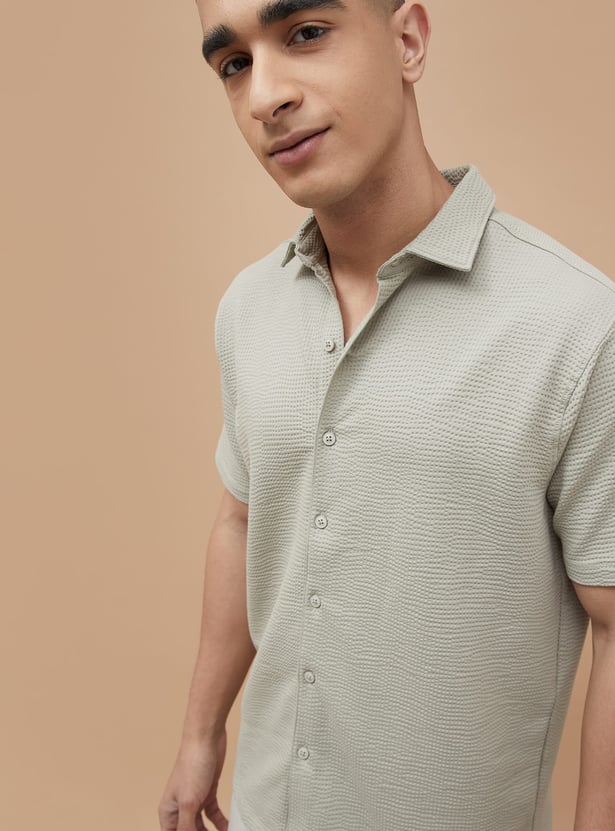 BOSSINI Knitted Regular Shirt