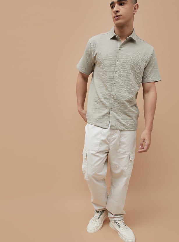 BOSSINI Knitted Regular Shirt