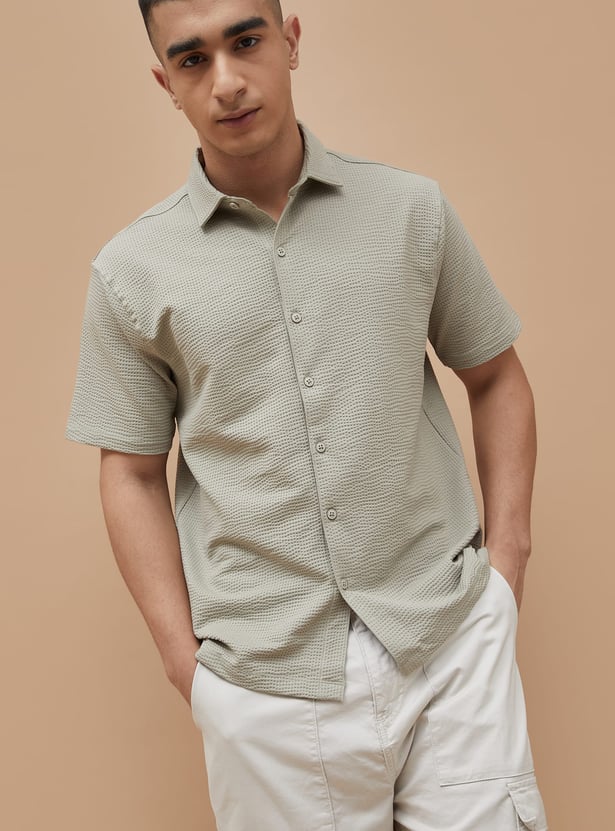 BOSSINI Knitted Regular Shirt