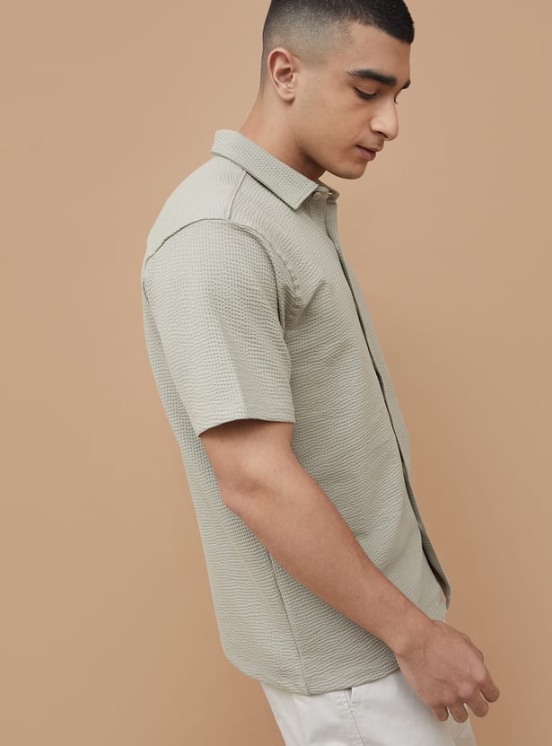 BOSSINI Knitted Regular Shirt