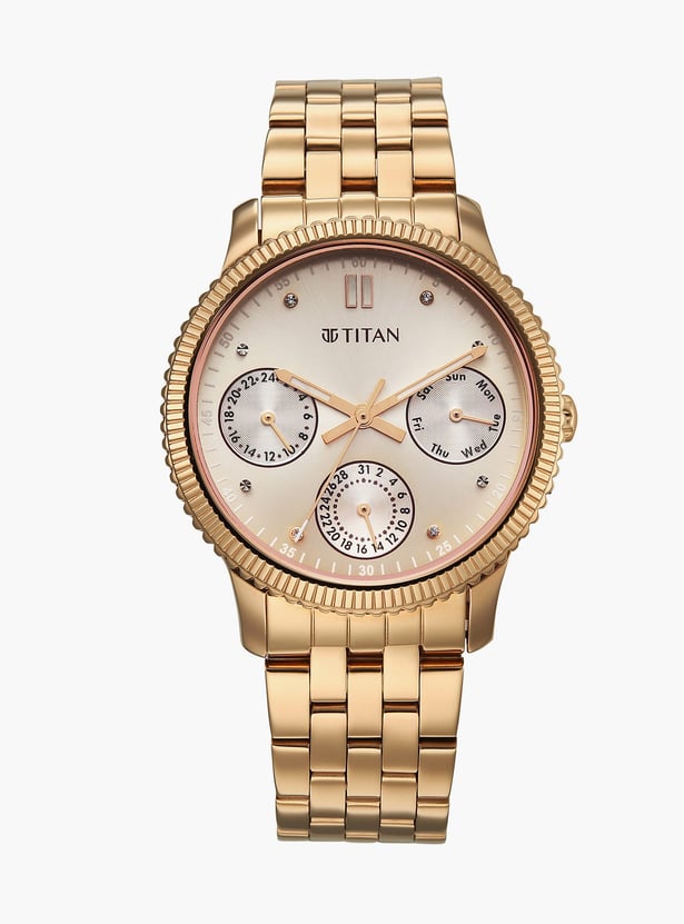 TITAN Sports Fashion Stainless Steel Multifunction Watch - 2765WM02
