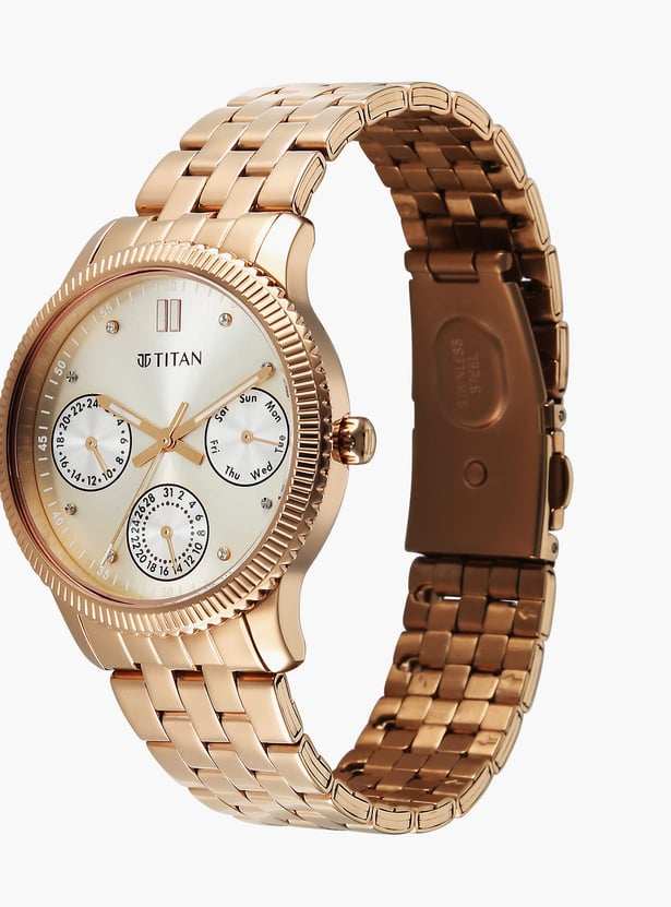 TITAN Sports Fashion Stainless Steel Multifunction Watch - 2765WM02