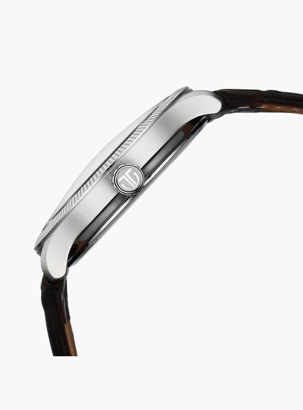 TITAN Stellar 3 Analog Watch with Leather Strap - 10050SL01