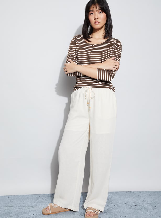 FAME FOREVER Striped T-shirt