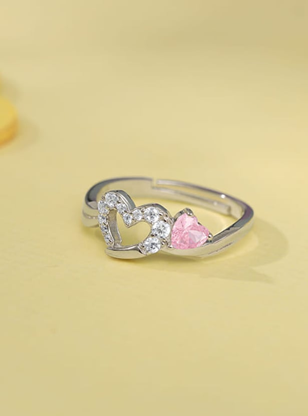 GIVA Heart Design Finger Ring