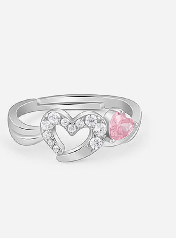 GIVA Heart Design Finger Ring