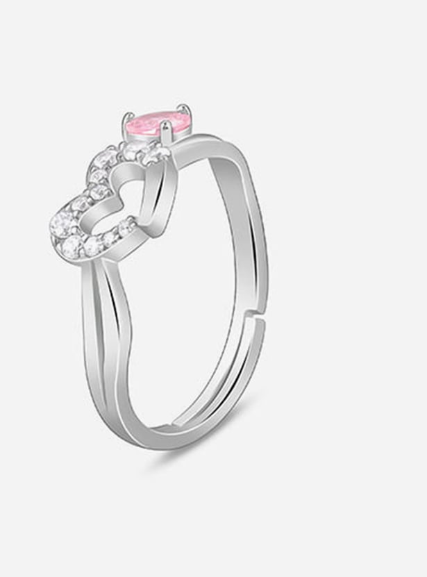 GIVA Heart Design Finger Ring