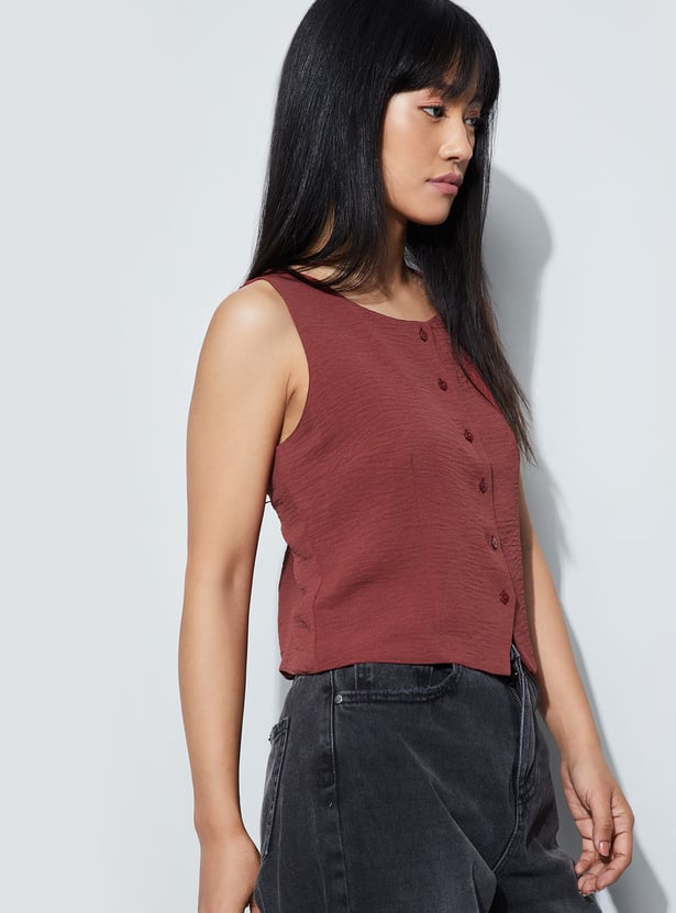 GINGER Textured Vest Top