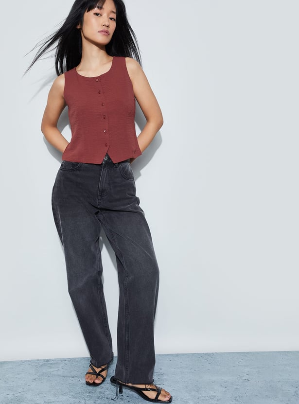 GINGER Textured Vest Top