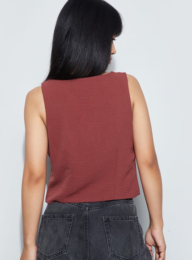 GINGER Textured Vest Top