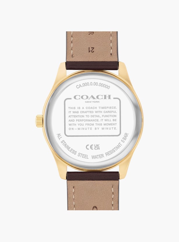 COACH Oliver Quartz Analog Wrist Watch - 14602756