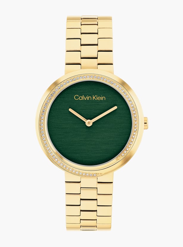 CALVIN KLEIN Twisted Bezel Analog Watch - 25100167