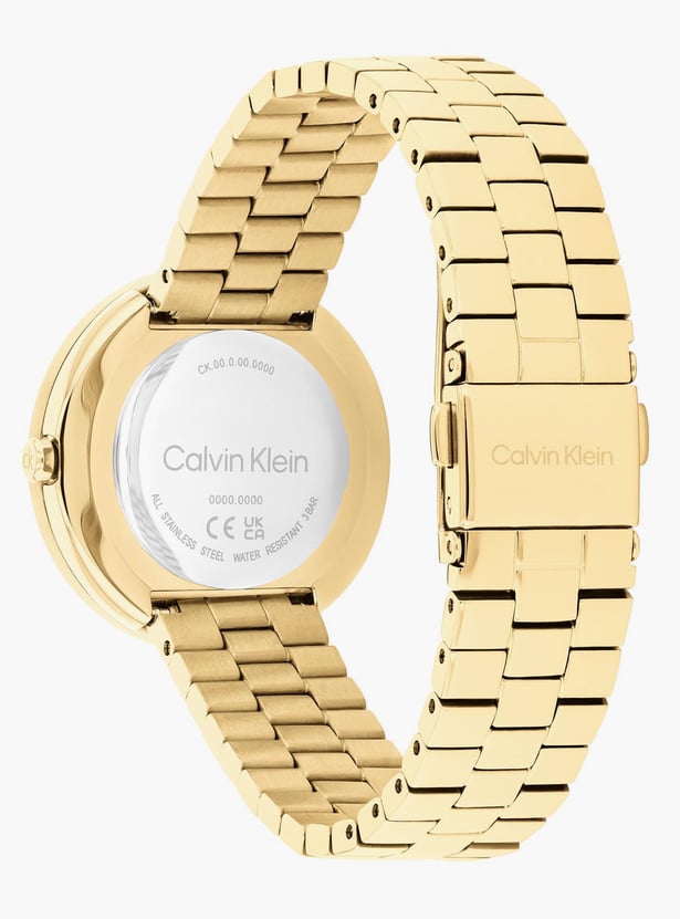 CALVIN KLEIN Twisted Bezel Analog Watch - 25100167