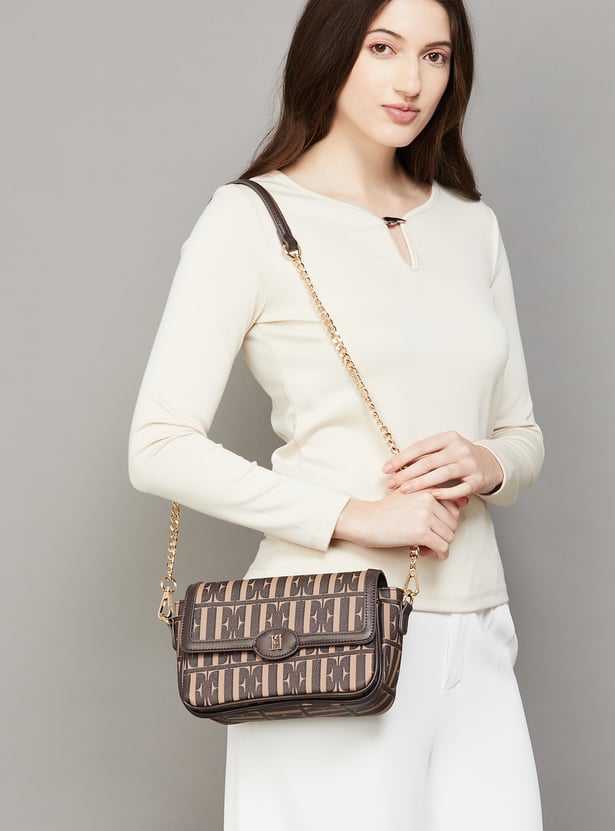 ELLE Printed Sling Bag