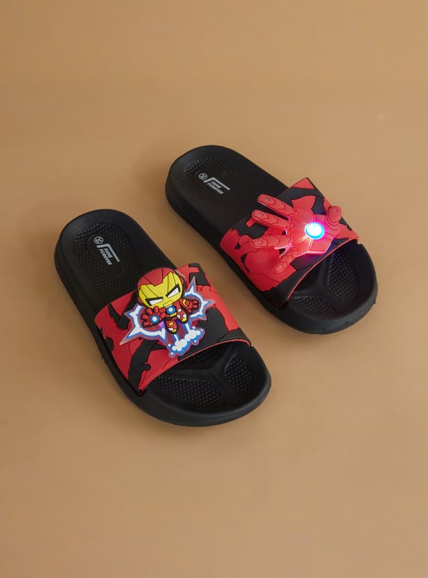 FAME FOREVER Boys Iron Man Sliders