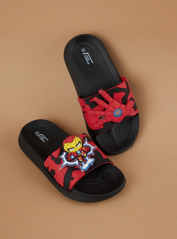 FAME FOREVER Boys Iron Man Sliders