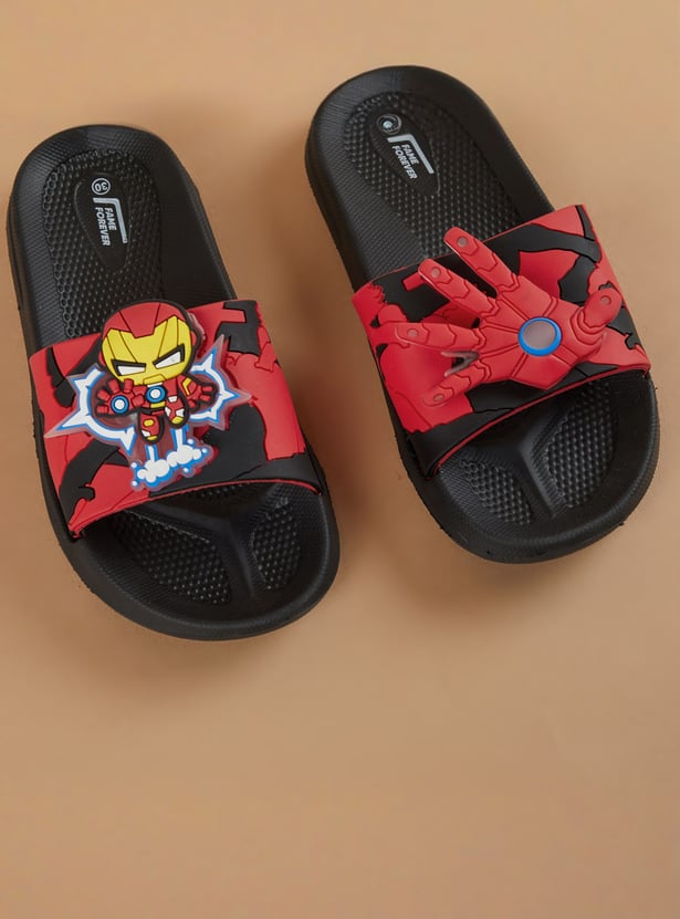 FAME FOREVER Boys Iron Man Sliders